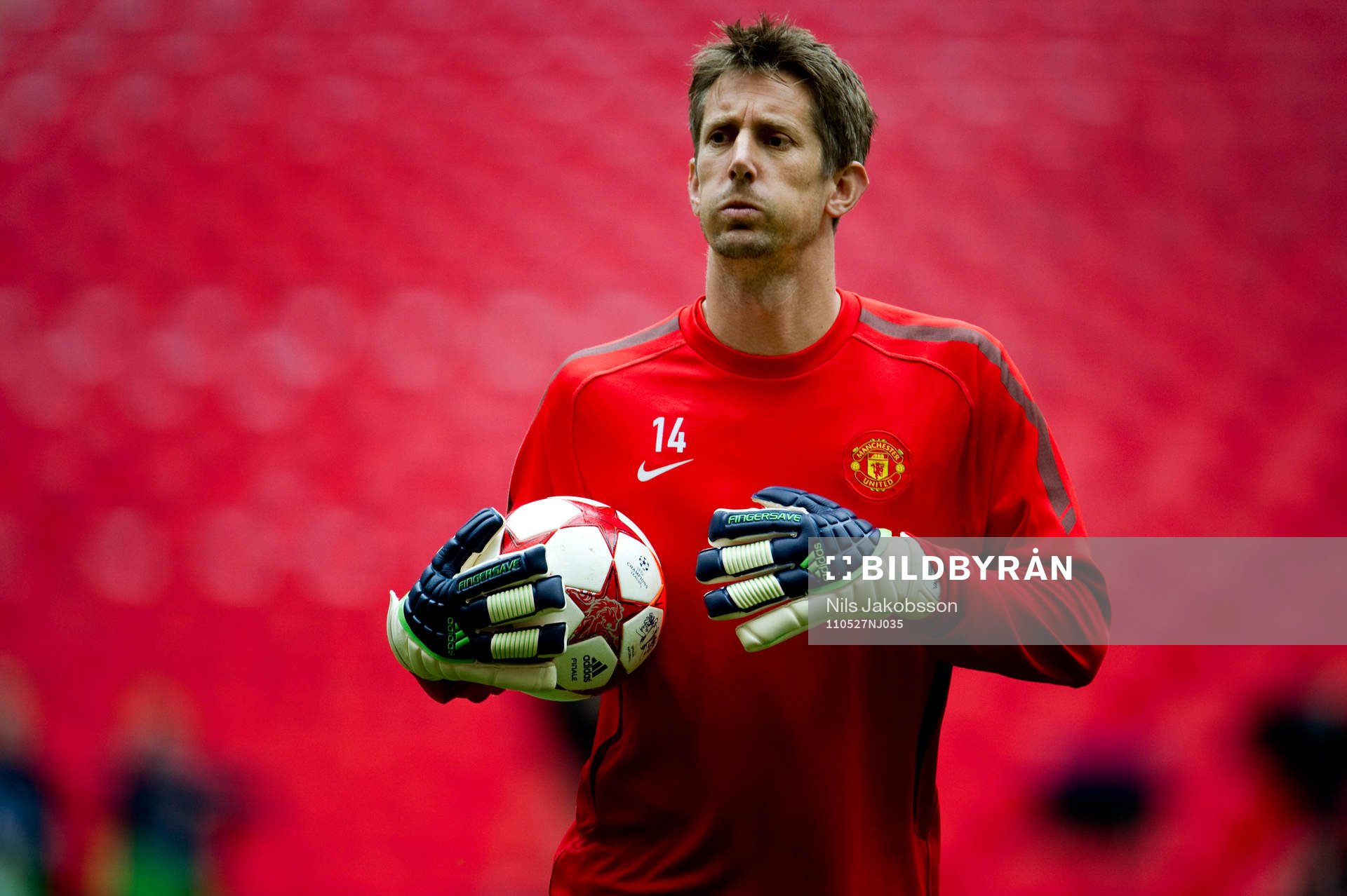 Edwin van der Sar, målvakt