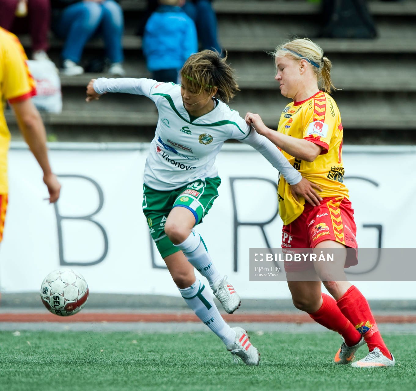 Mami Yamaguchi, Hammarby och Katrin Schmidt, Tyresö