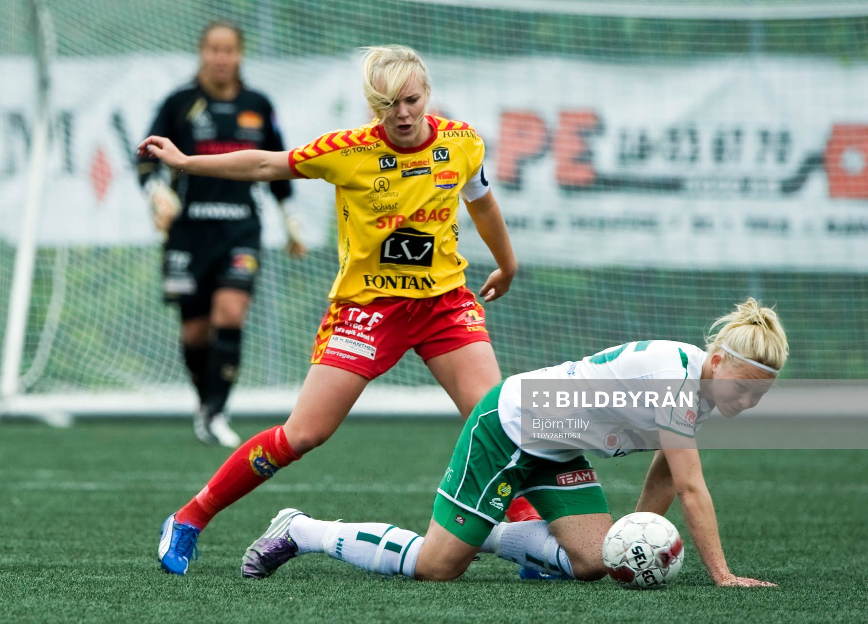Johanna Frisk, Tyresö och Leena Puranen, Hammarby
