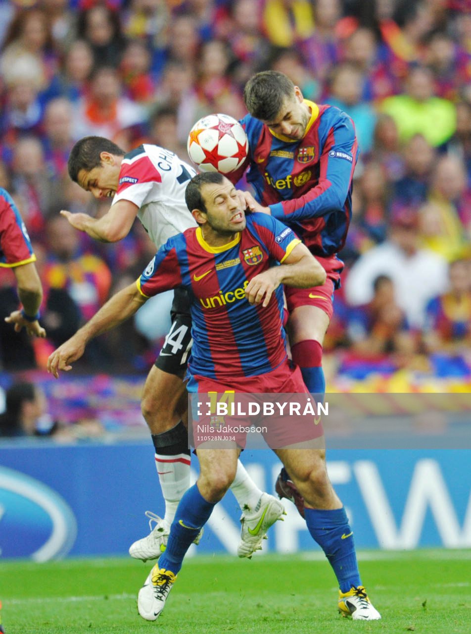 Fotboll, Champions League, final, Manchester United -
