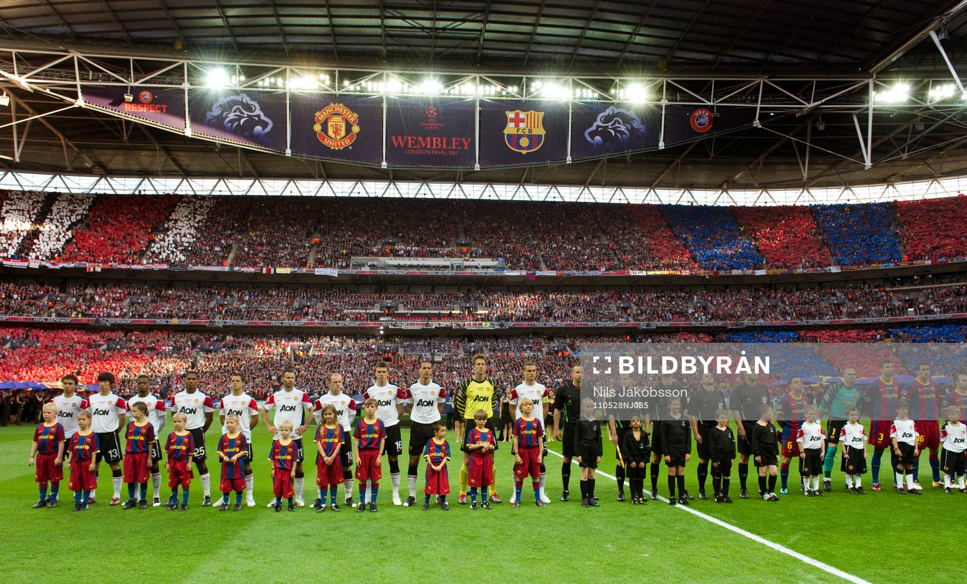 Fotboll, Champions League, final, Manchester United -