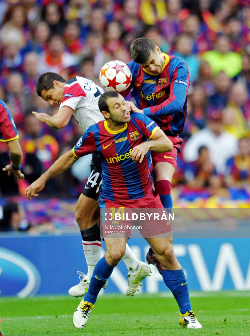 Fotboll, Champions League, final, Manchester United -