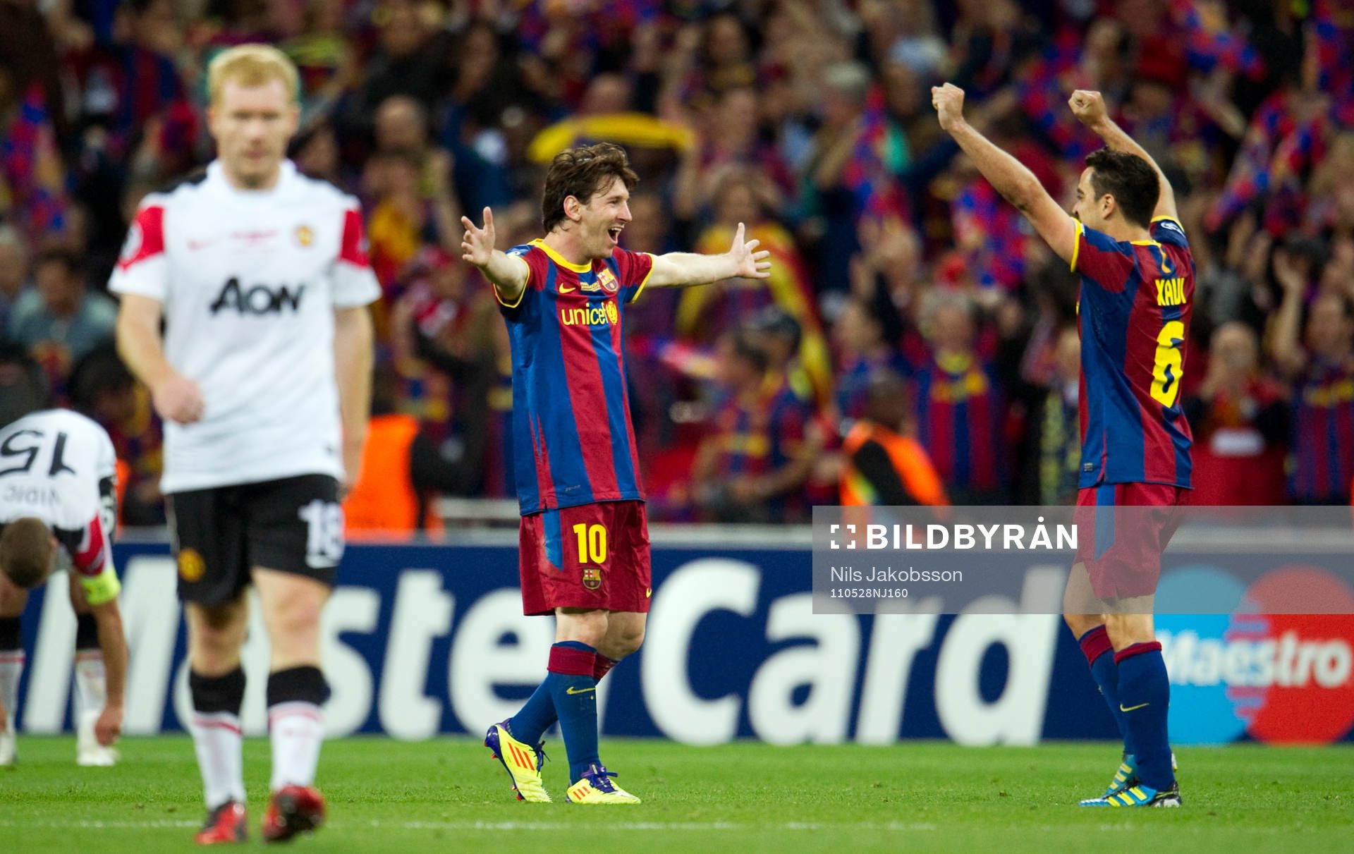 Fotboll, Champions League, final, Manchester United -