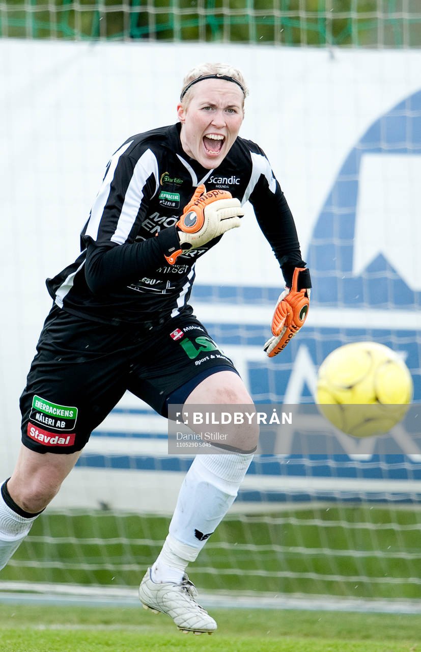  Sandra Sigurdardottir, målvakt.