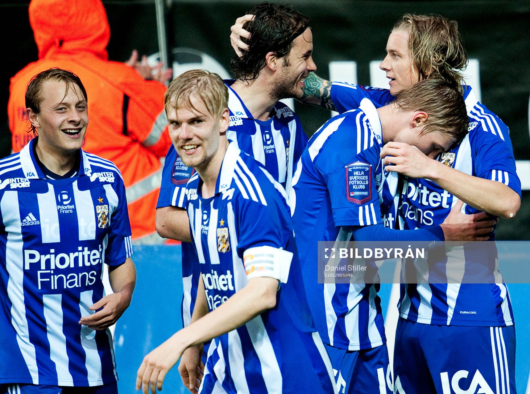 Andreas Drugge, IFK Göteborg, gör 1-0, jubel Joel