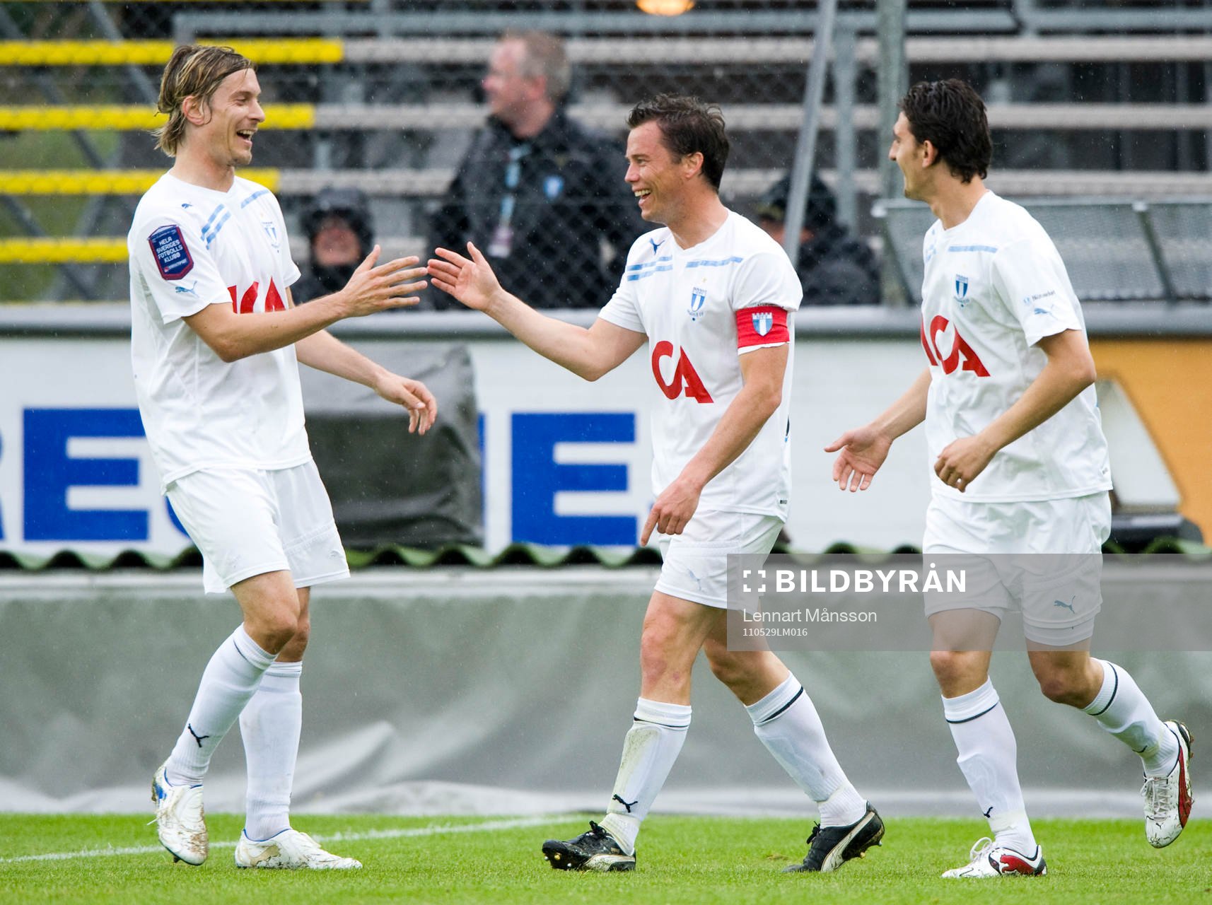 0-2 Daniel Andersson, Malmö, som grattas av Markus Halsti