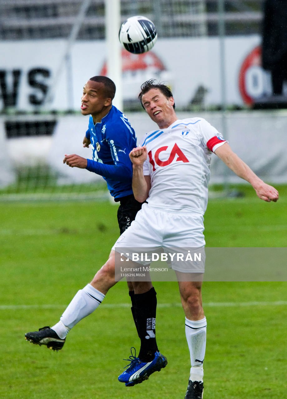 Marcus Olsson, Halmstad och Daniel Andersson, Malmö