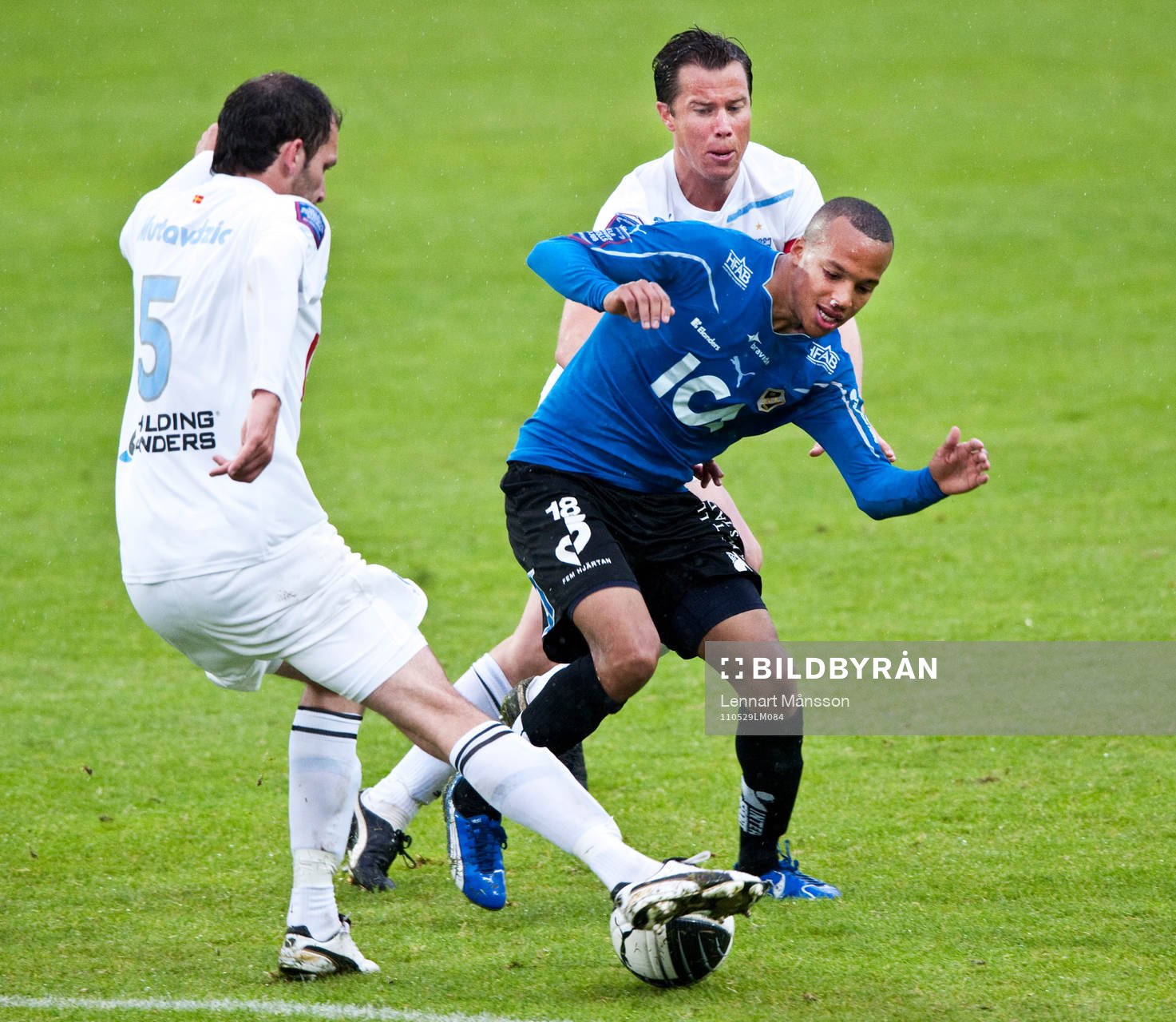 Daniel Andersson, Malmö och Martin Olsson, Halmstad