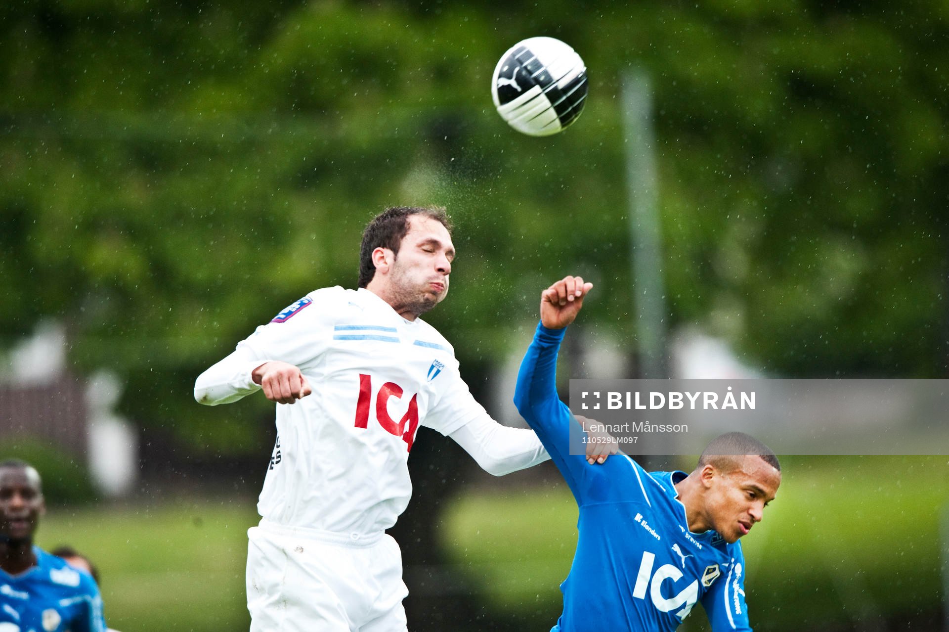 Miljan Mutavdzic, Malmö och Marcus Olsson, Halmstad