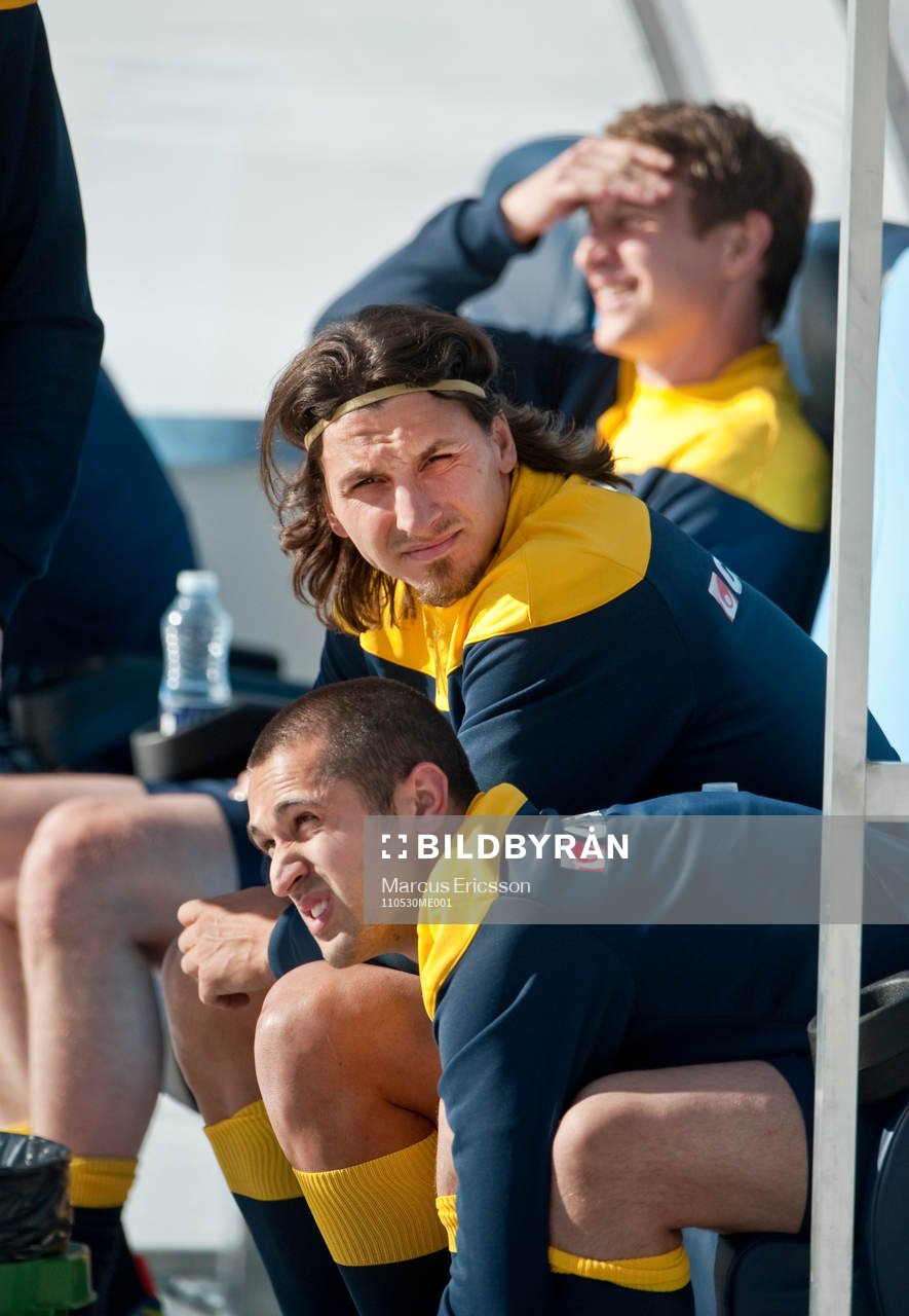 Zlatan Ibrahimovic och Emir Bajrami