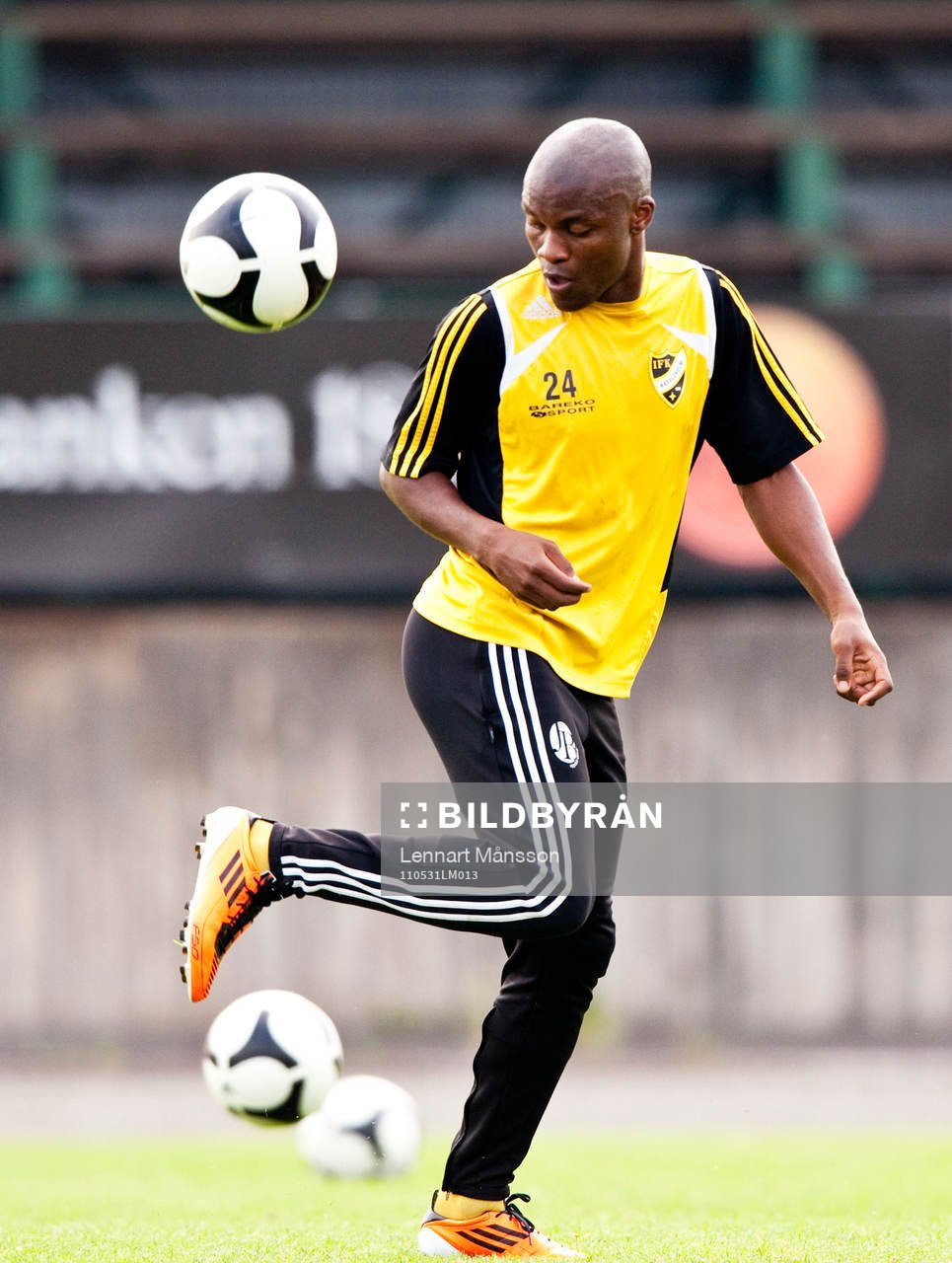 Fotboll, IFK Hässleholm, Tokelo Rantie