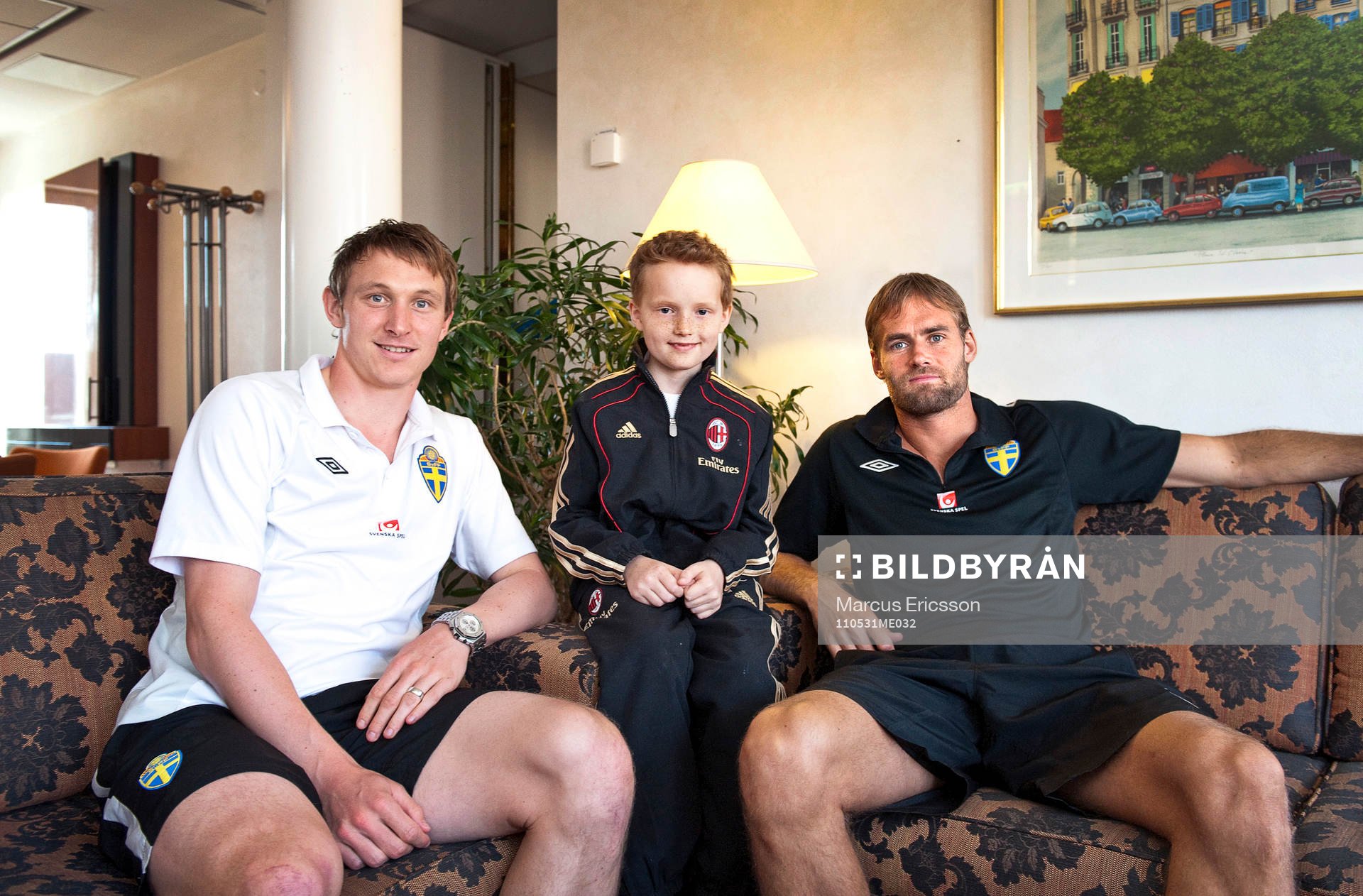 Kim Källström och Olof Mellberg