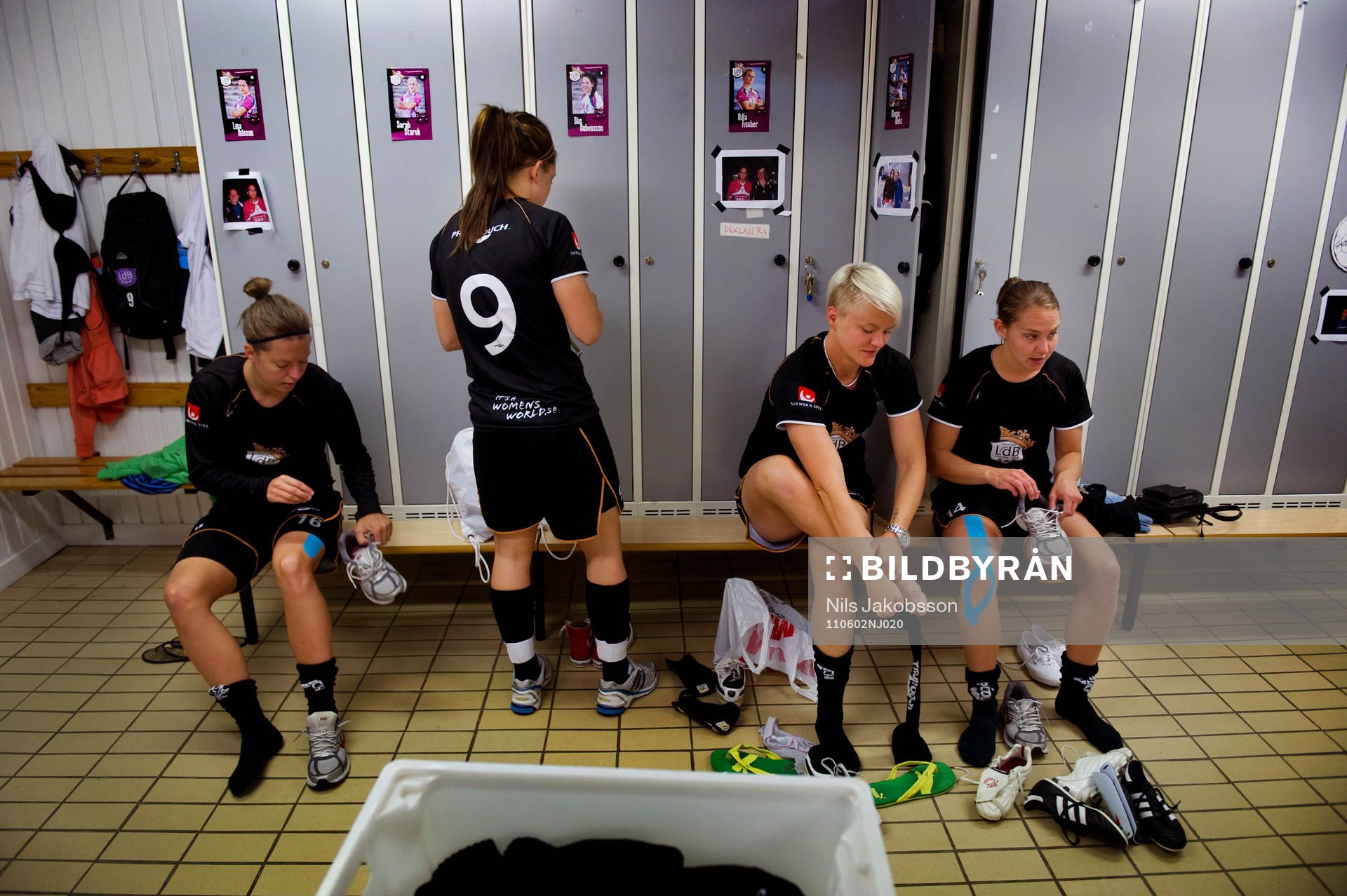 Lina Nilsson, Elin Rubensson, Nilla Fischer, Manon Melis