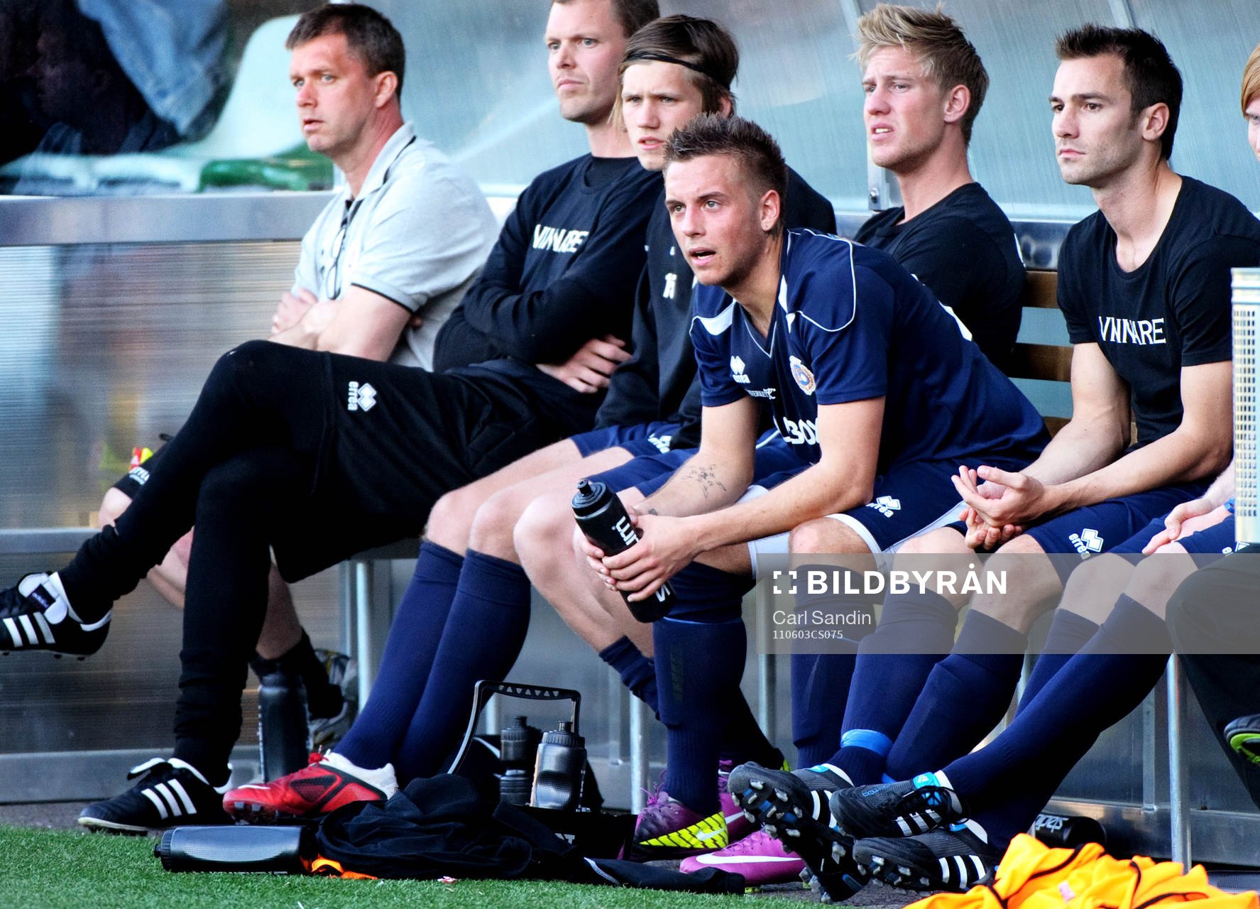 Anton Hysen, Utsiktens BK, på bänken