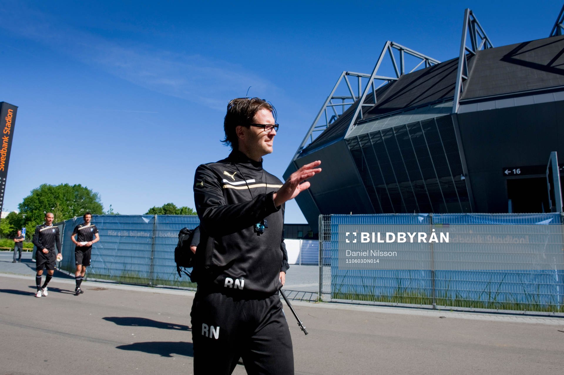 Rikard Norling gör sin första träning med Malmö FF och