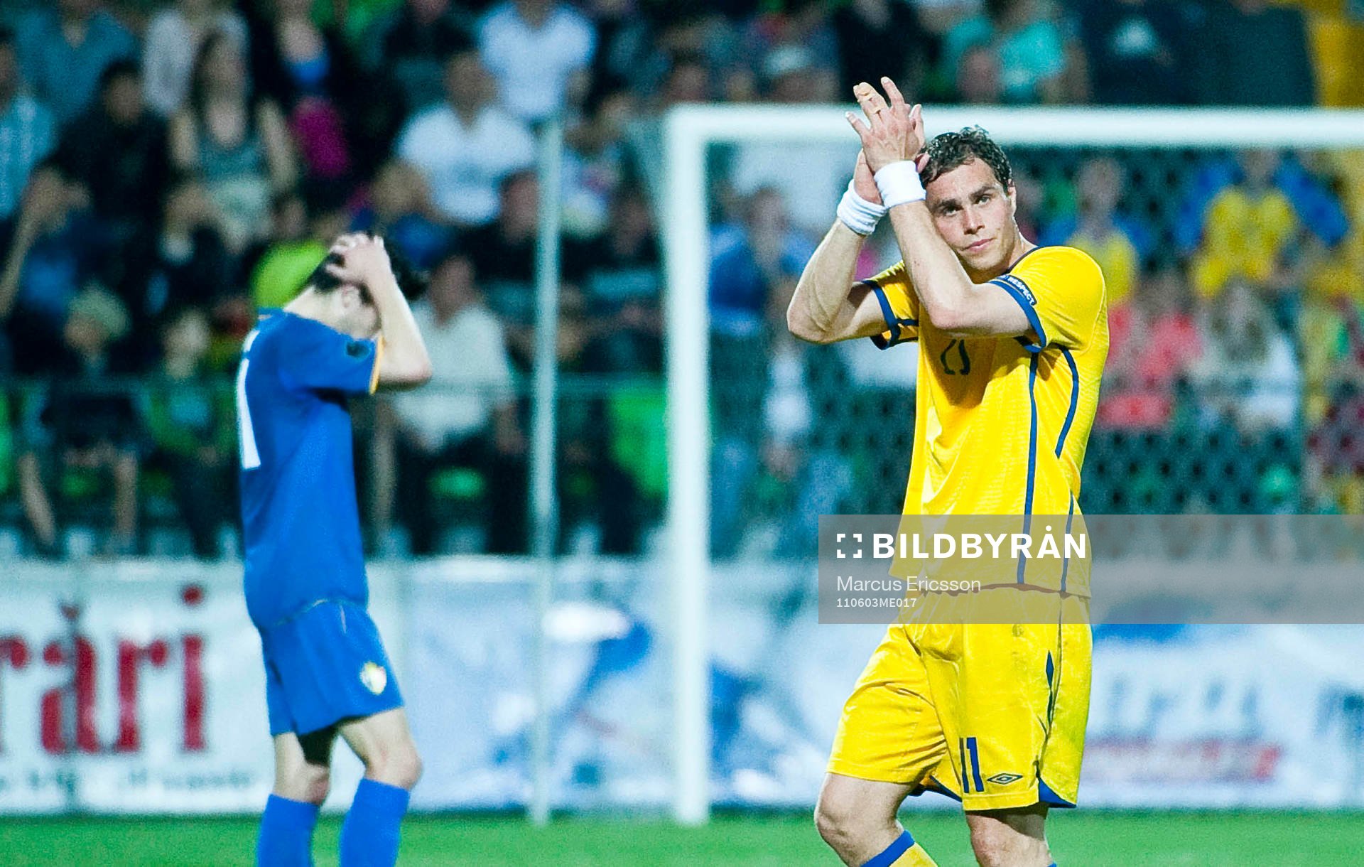 Johan Elmander tackar fansen