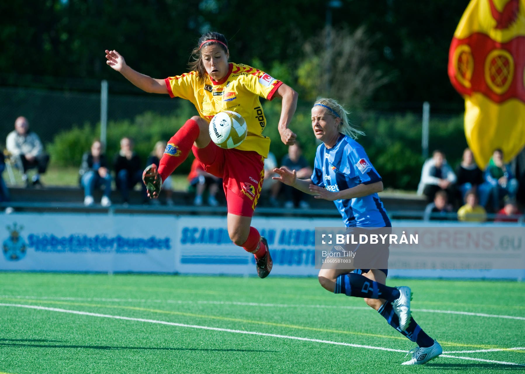 Madeleine Edlund, Tyresö och Caroline Sjöblom, Djurgården