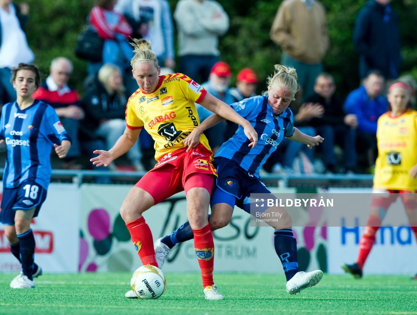 Karin Lissel, Tyresö och Mia Jalkerud, Djurgården