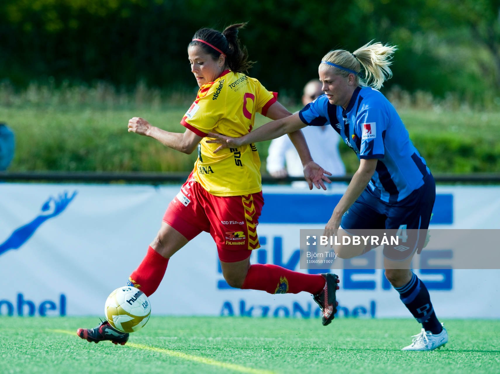 Madeleine Edlund, Tyresö och Caroline Sjöblom, Djurgården