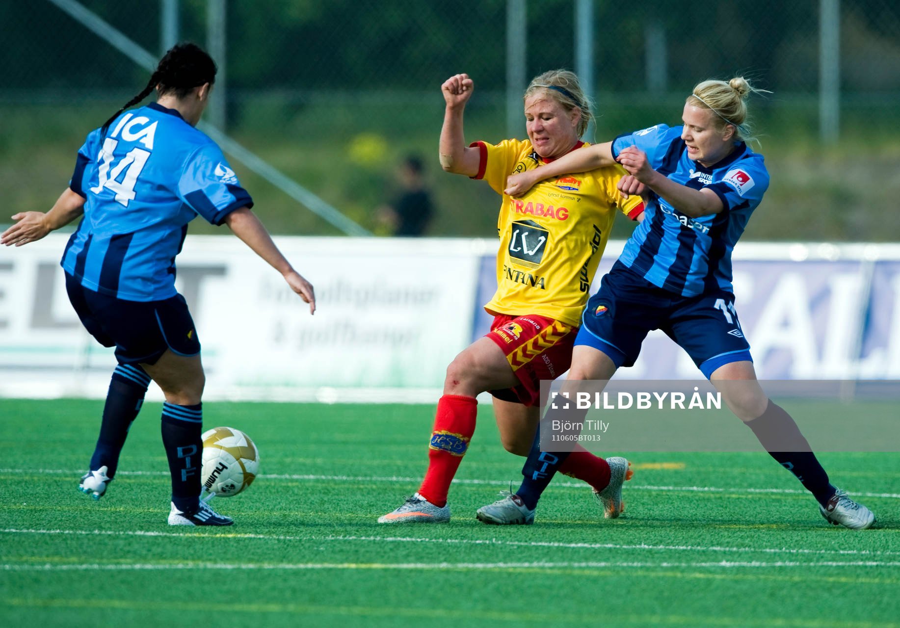 Katrin Schmidt, Tyresö och Alexandra Höglund, Djurgården