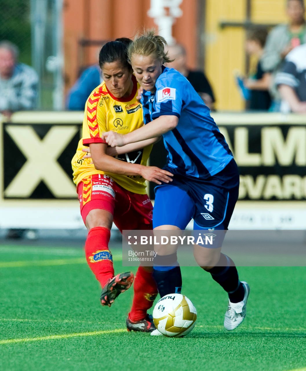 Madeleine Edlund, Tyresö och Freja Hellenberg, Djurgården