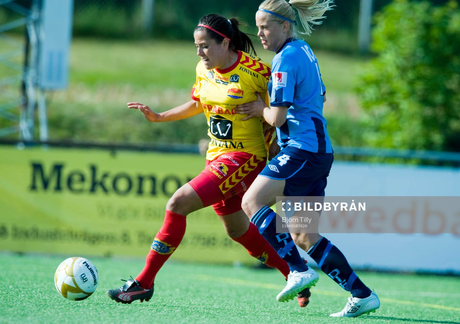Madeleine Edlund, Tyresö och Caroline Sjöblom, Djurgården
