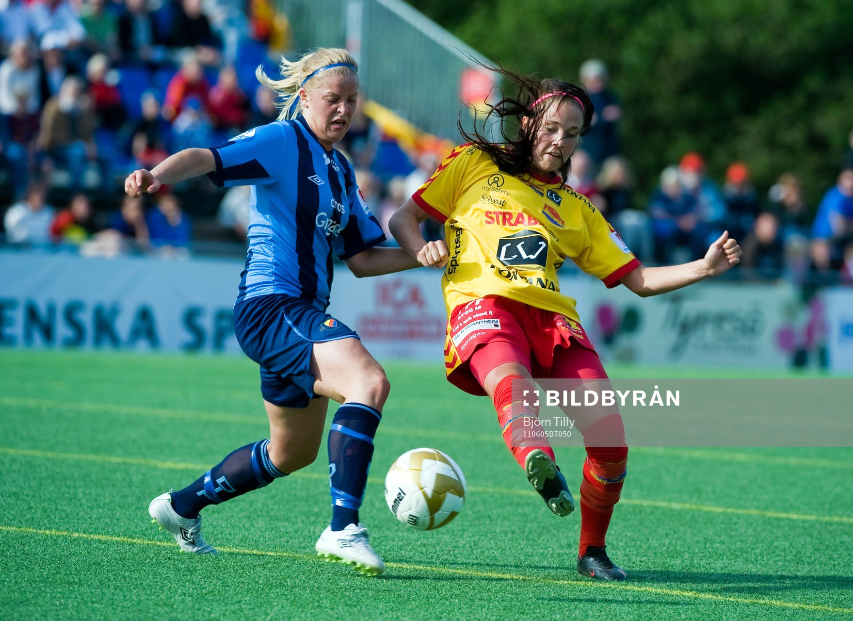 Caroline Sjöblom, Djurgården och Jennifer Egelryd, Tyresö