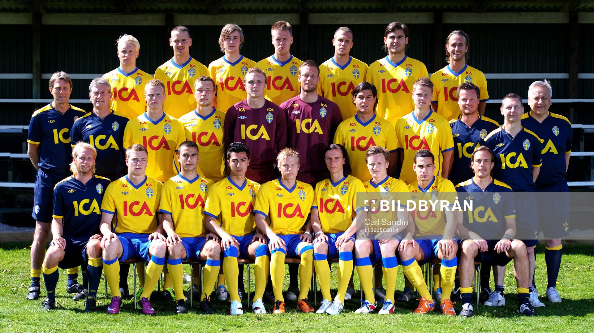 Bakre raden: Johan Larsson, Alexander Milosevic, Rasmus