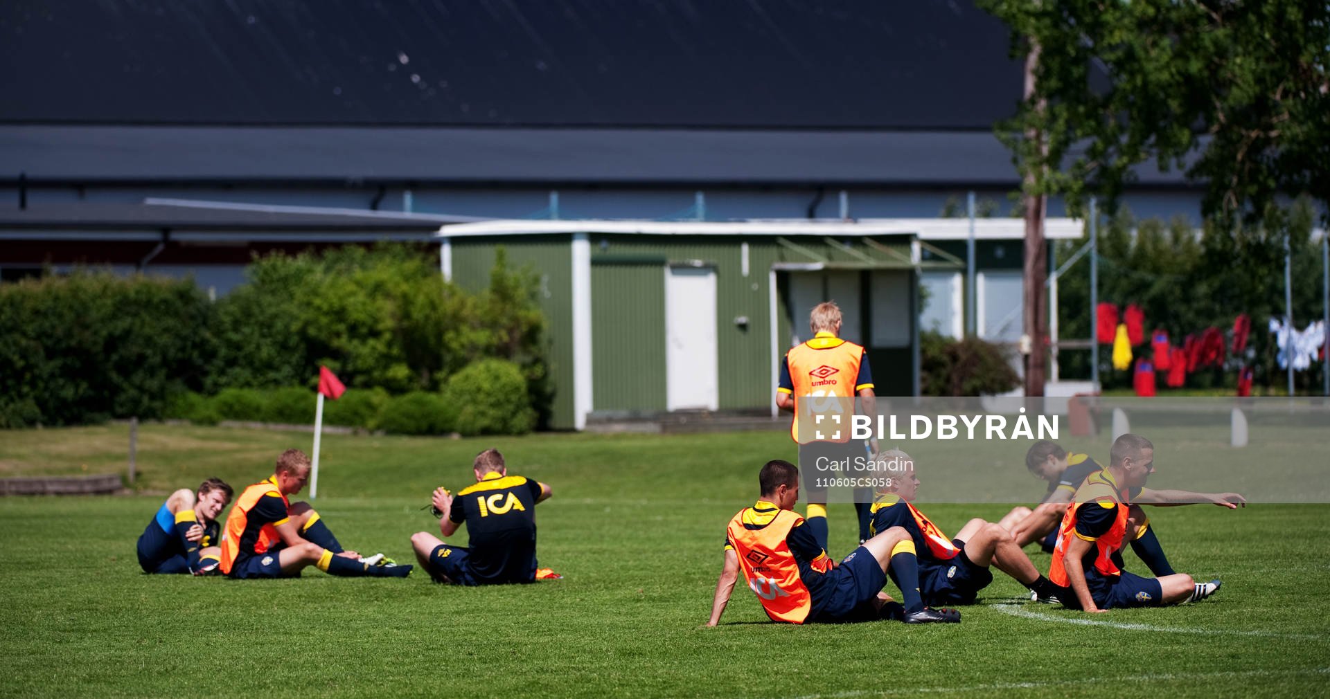 Fotboll, Sverige, U21, träning