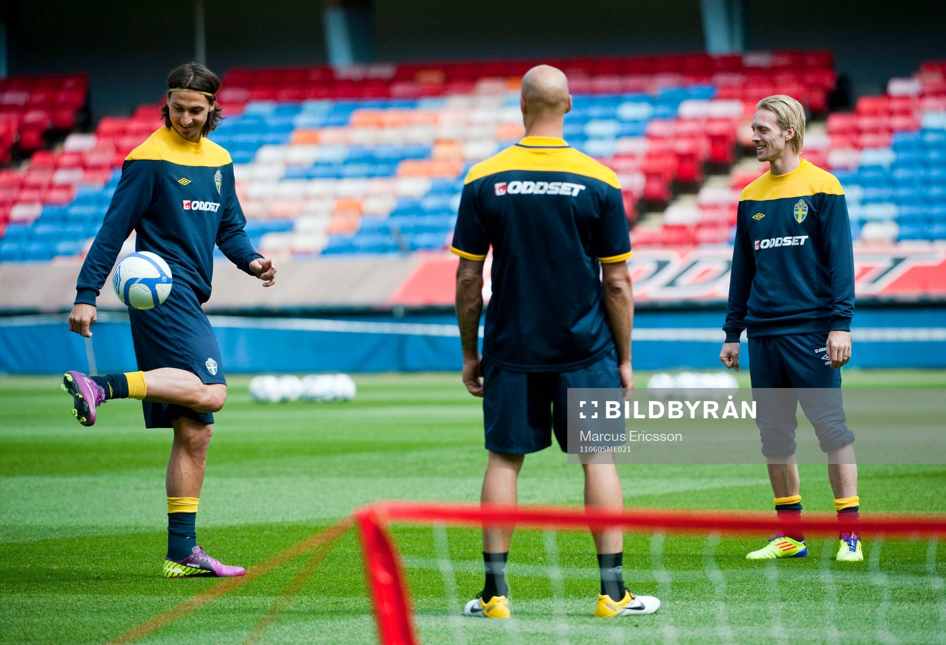 Zlatan Ibrahimovic, Daniel Majstorovic och Christian