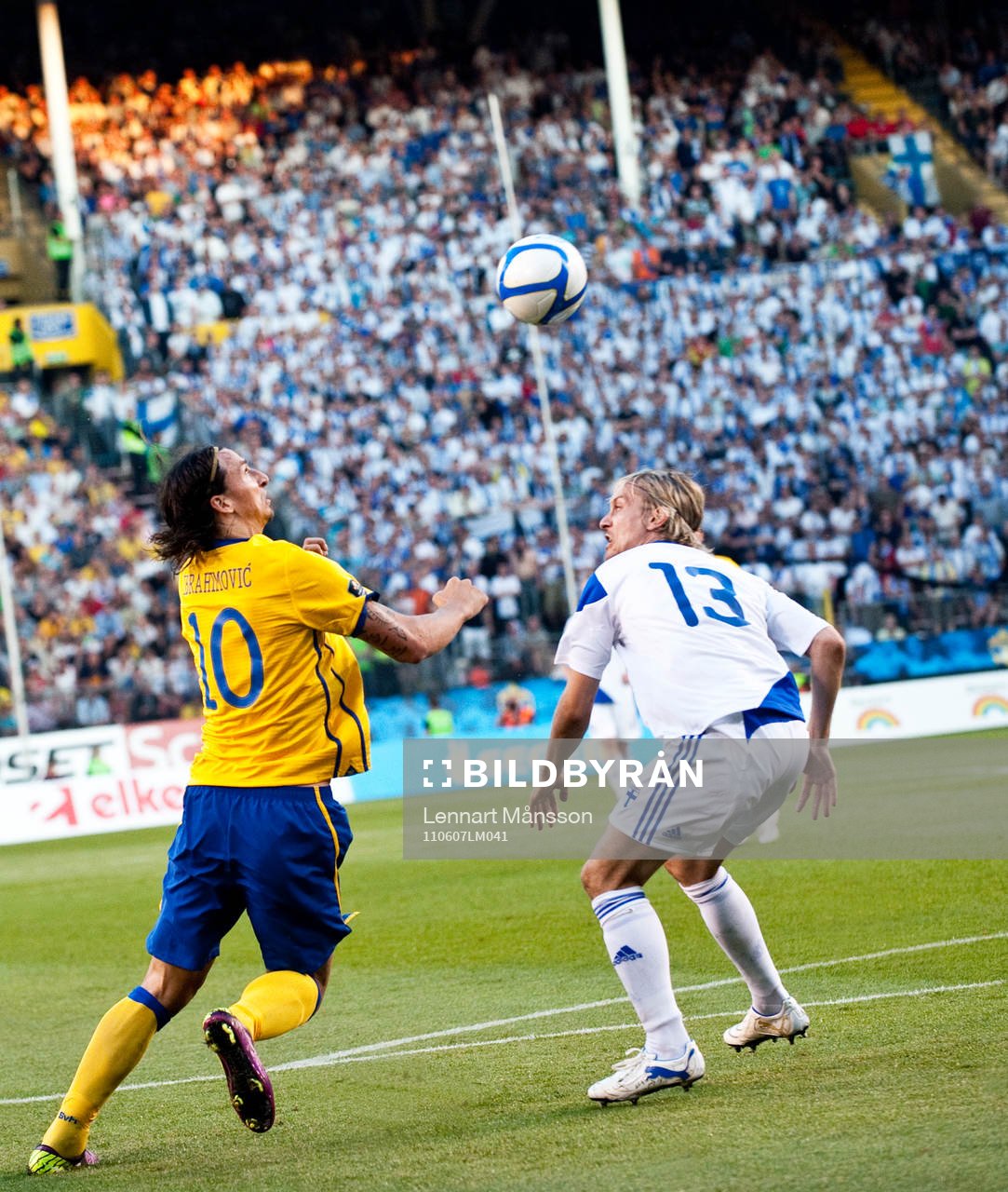 Nick, Zlatan Ibrahimovic, Sverige mot Markus Halsti, Finland