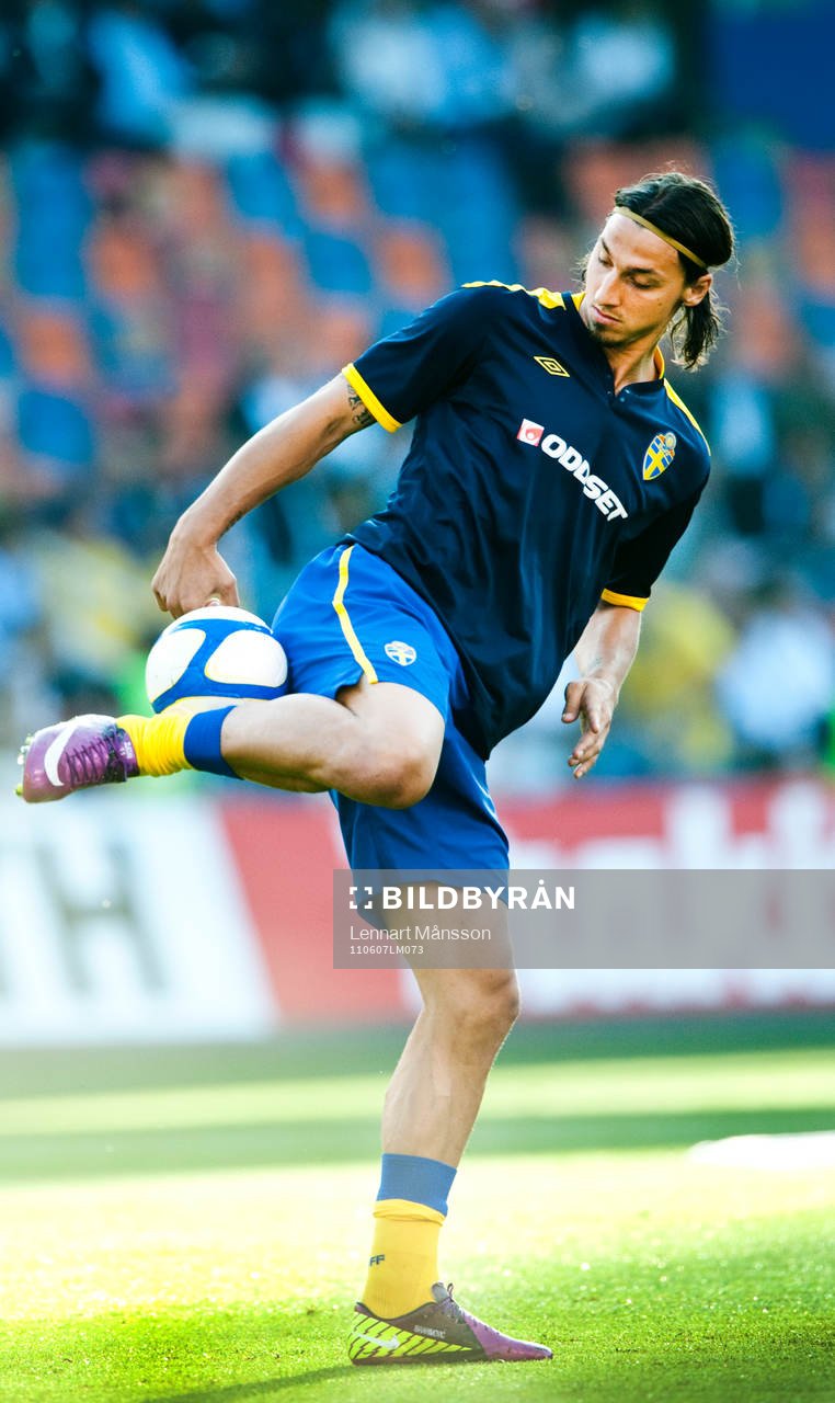 Uppvärmning,  Zlatan Ibrahimovic