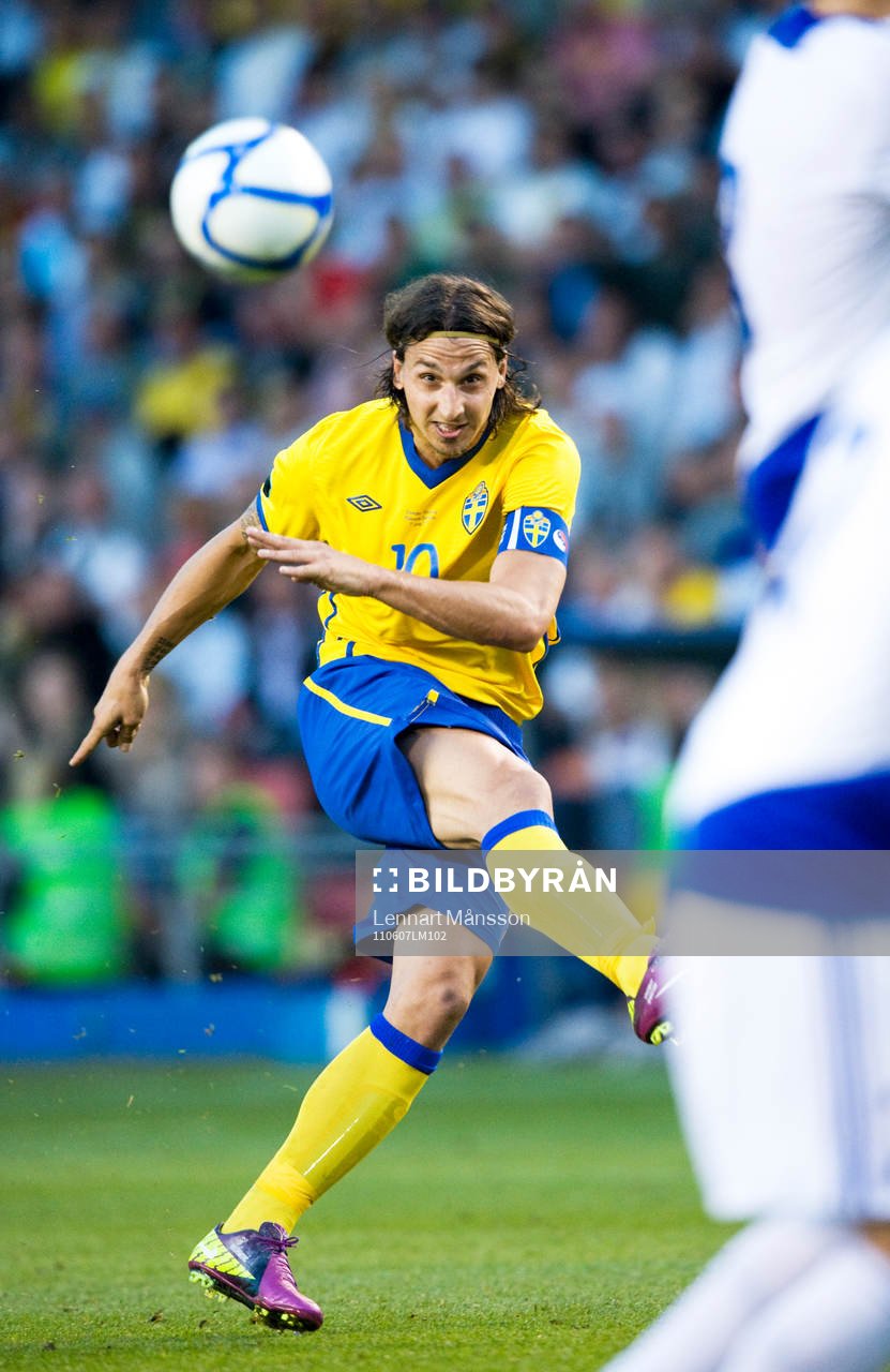 Frispark långt upp på läktaren, Zlatan Ibrahimovic,