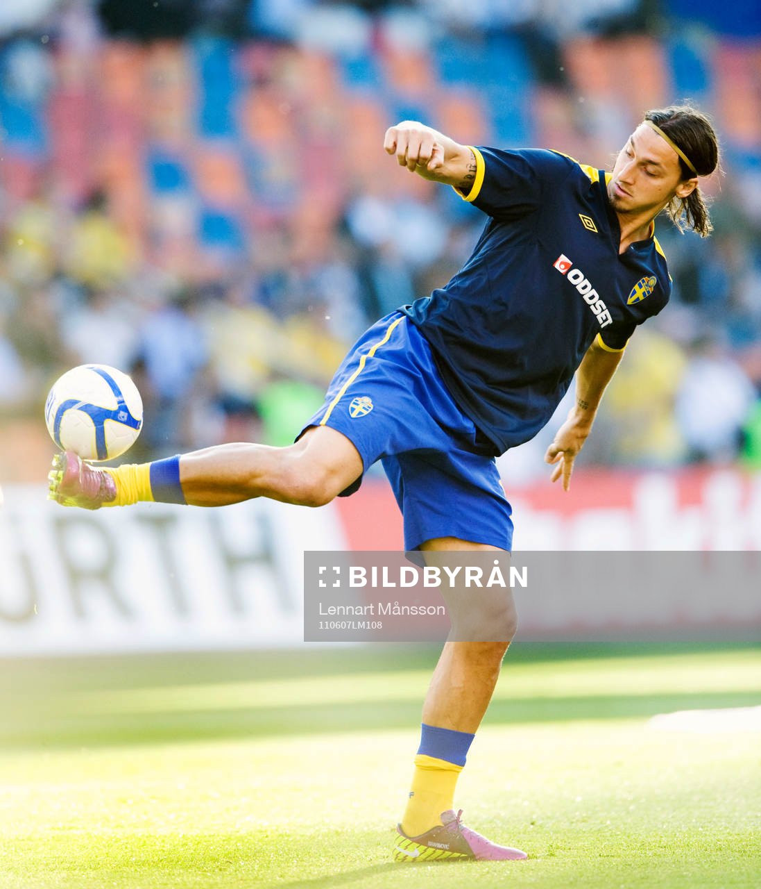 Uppvärmning,  Zlatan Ibrahimovic