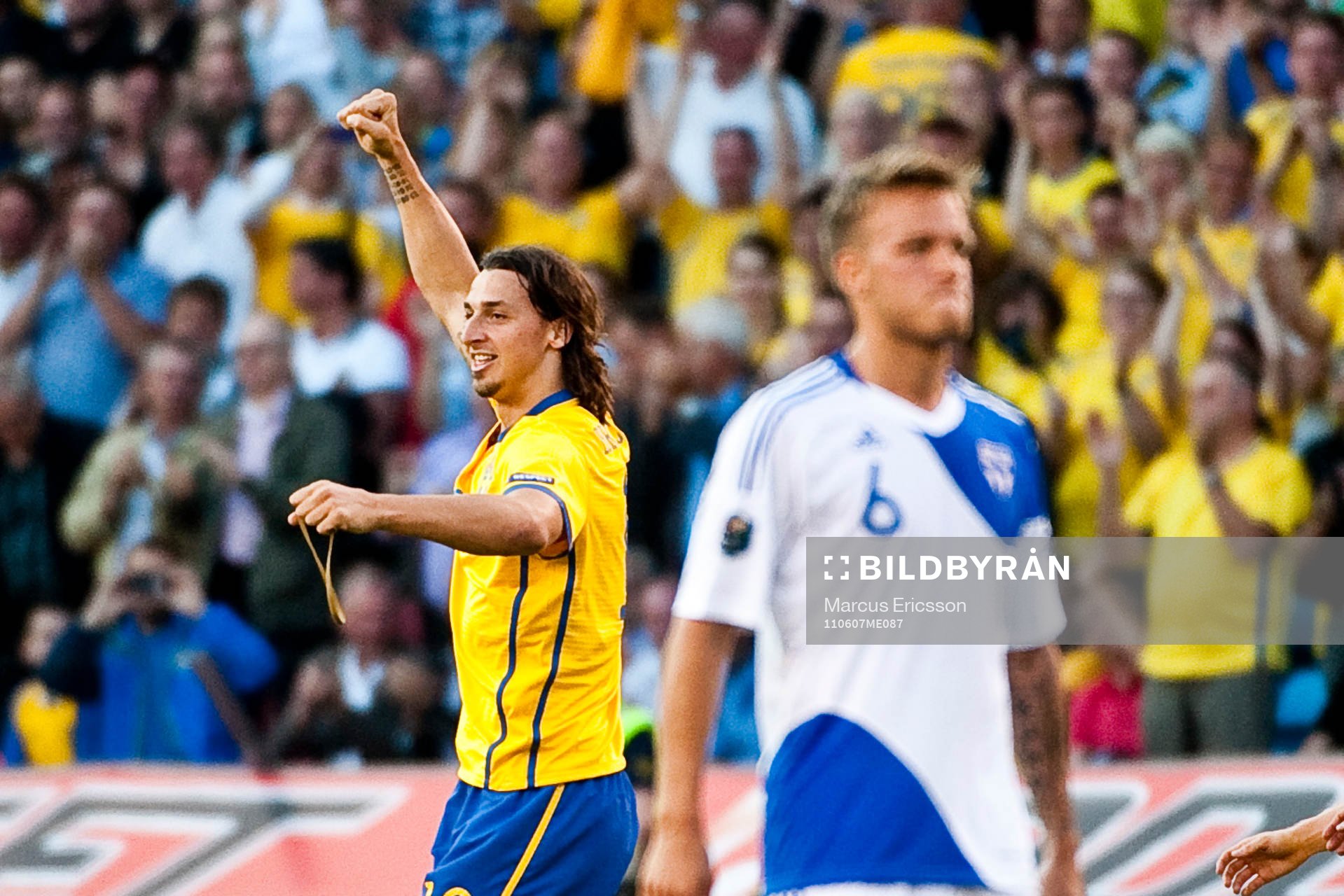 Zlatan Ibrahimovic, Sverige (Jubel)
