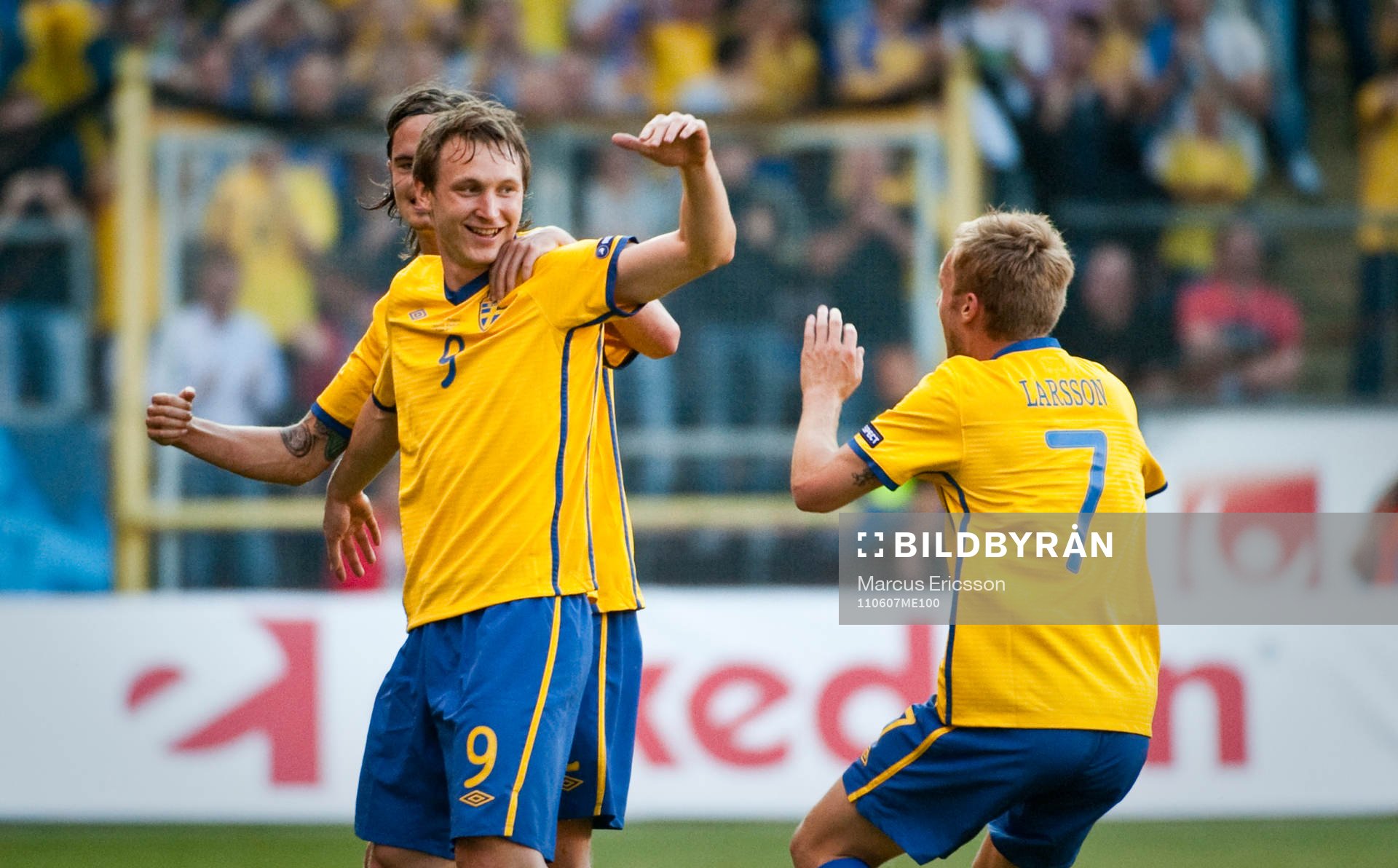 Kim Källström, Sverige (Jubel)