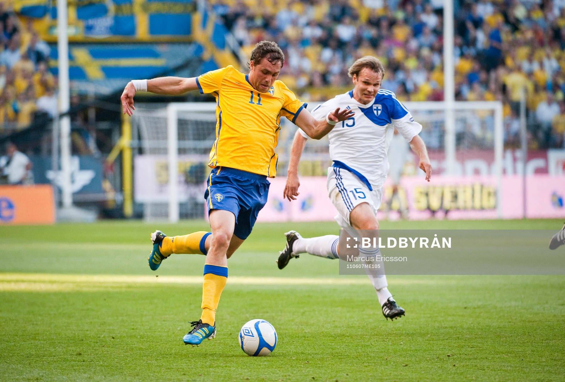 Johan Elmander, Sverige