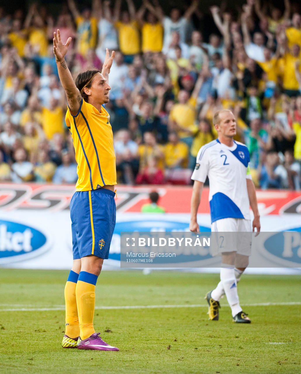 Zlatan Ibrahimovic, Sverige (Jubel)