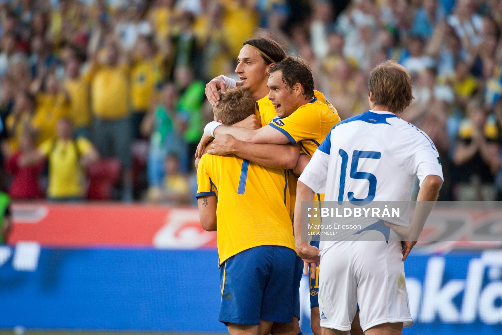 Zlatan Ibrahimovic, Sverige (Jubel)