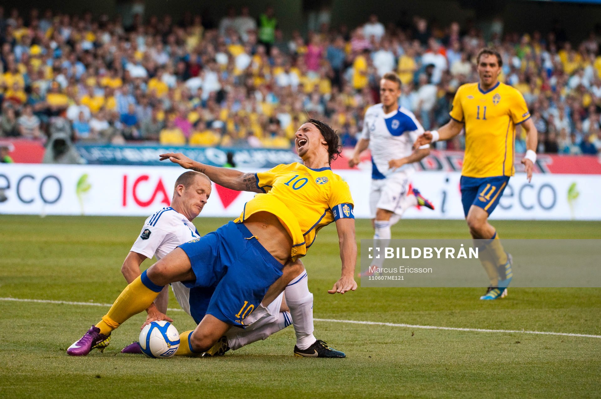 Zlatan Ibrahimovic, Sverige dras omkull av Petri Pasanen,