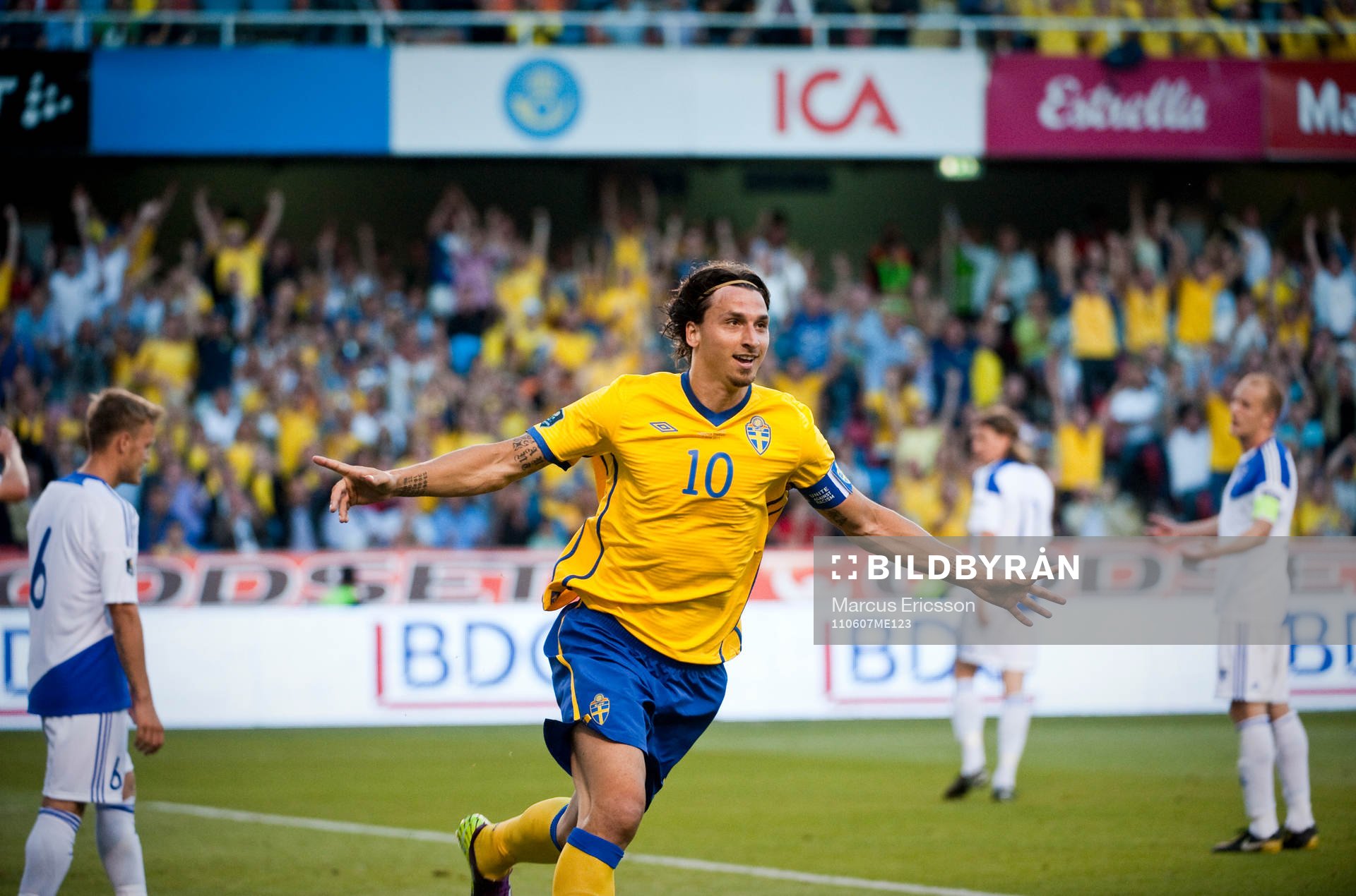 Zlatan Ibrahimovic, Sverige jubel