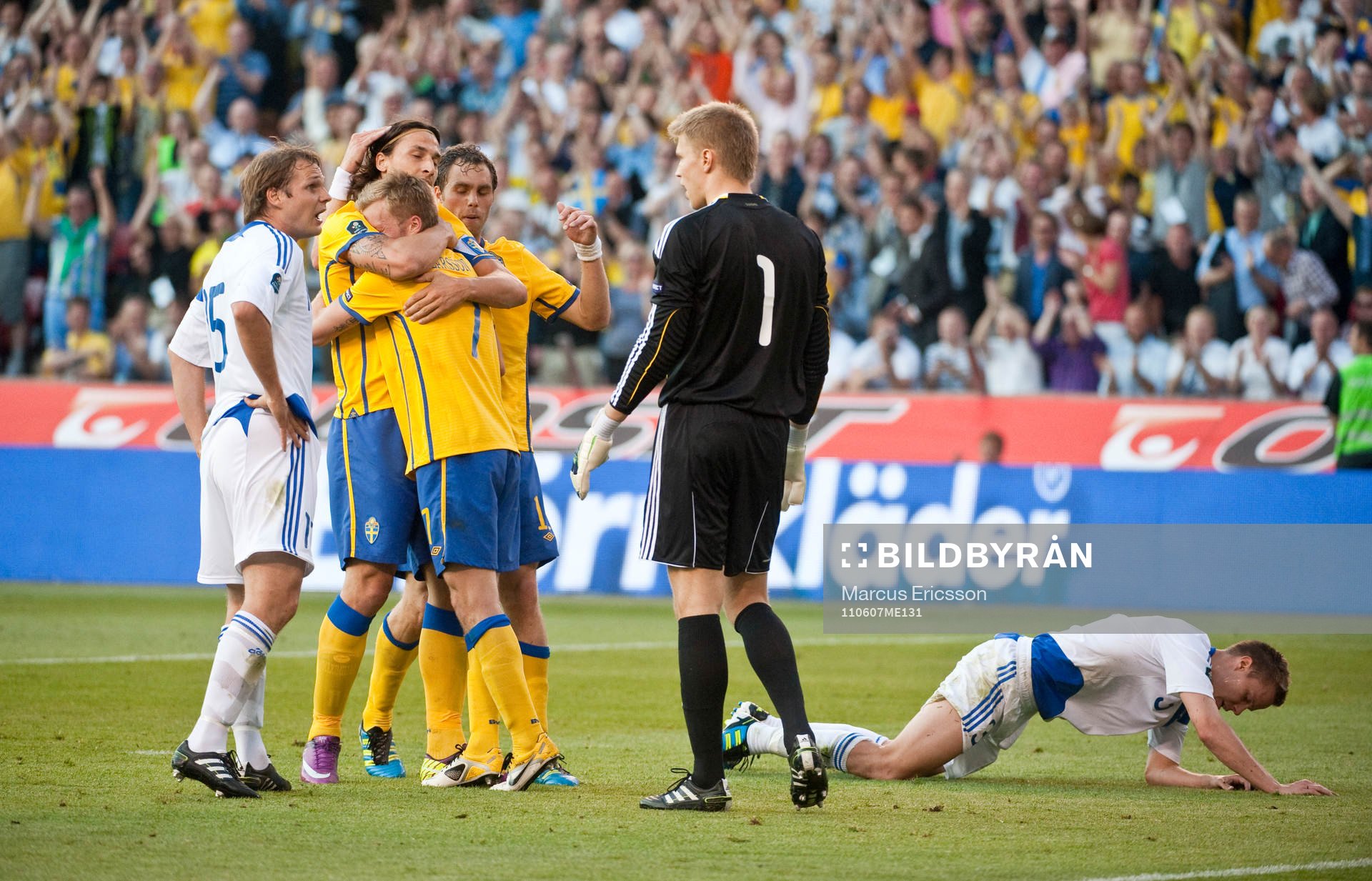 Zlatan Ibrahimovic, Sverige (Jubel)