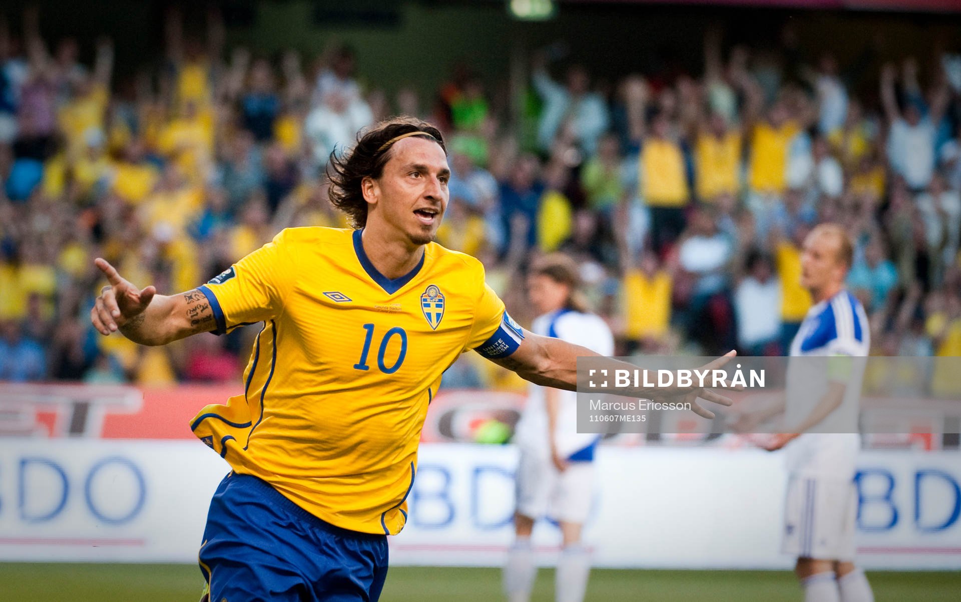 Zlatan Ibrahimovic, Sverige (Jubel)