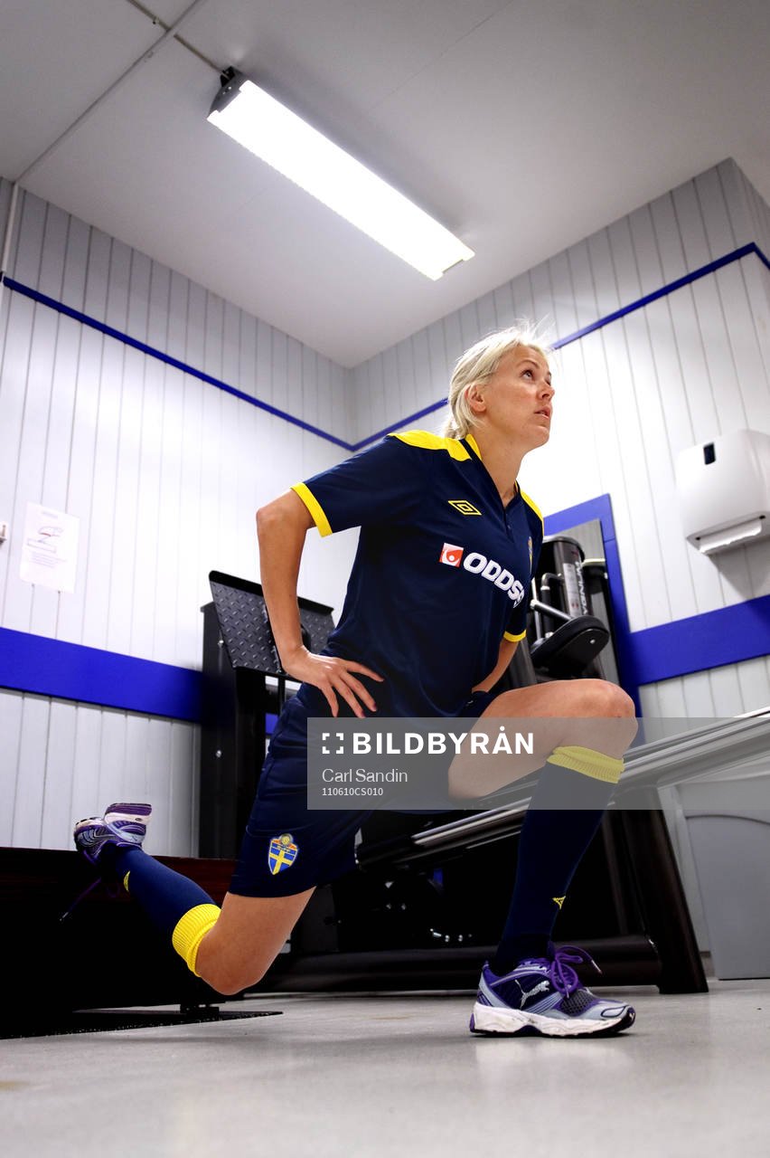 Josefine Öqvist, styrketräning