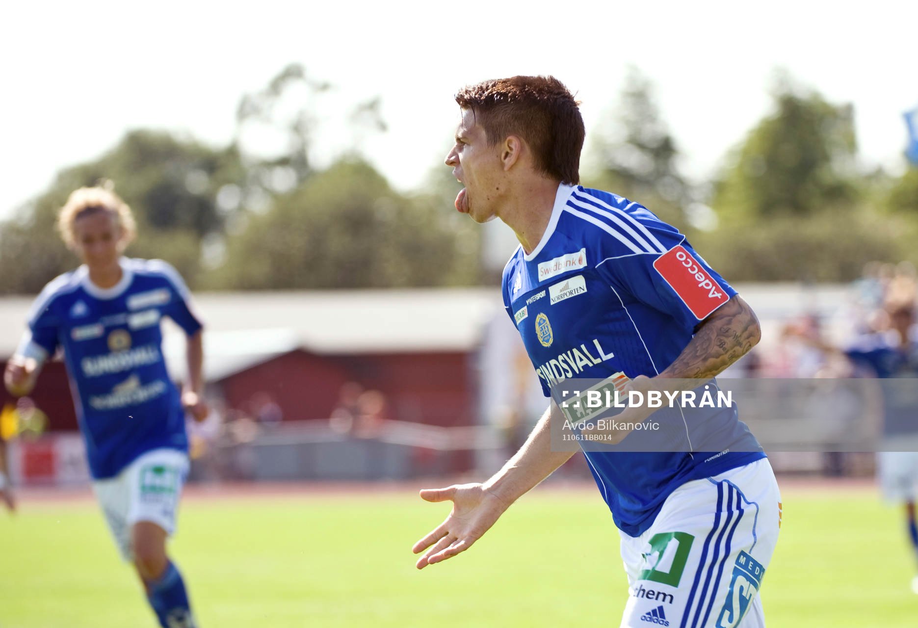 Fredrik Holster, Sundsvall, jubel