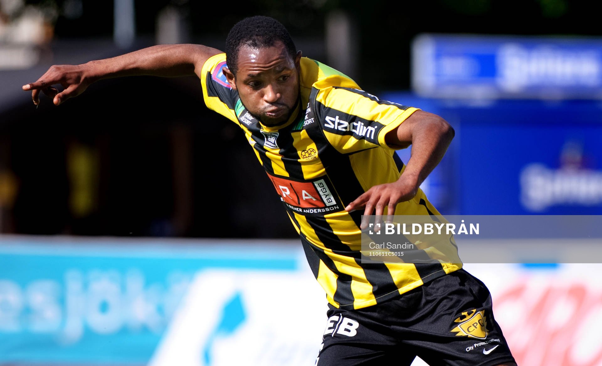 Rene Makondele, Häcken, jubel