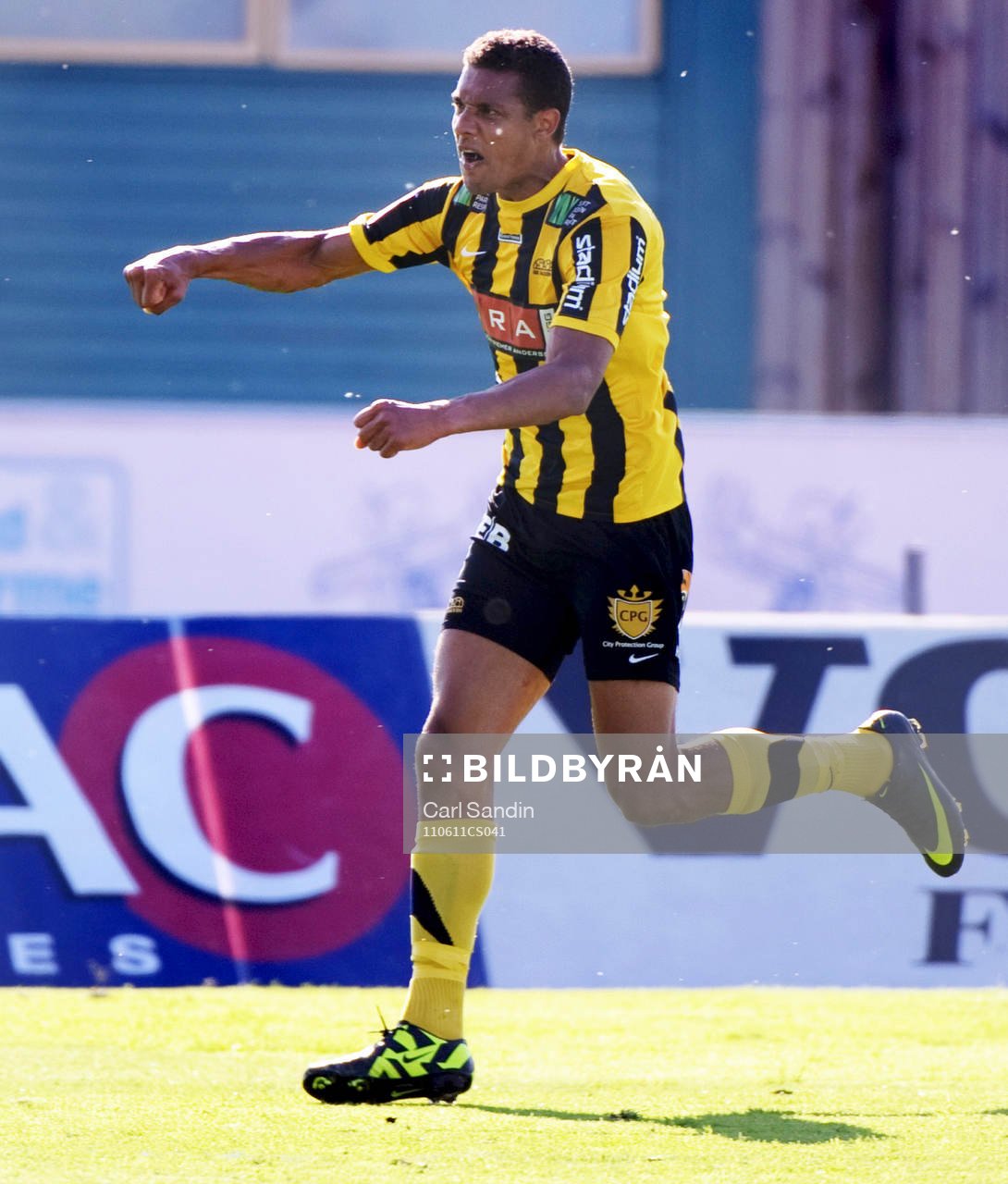 Mathias Ranégie, Häcken, jubel