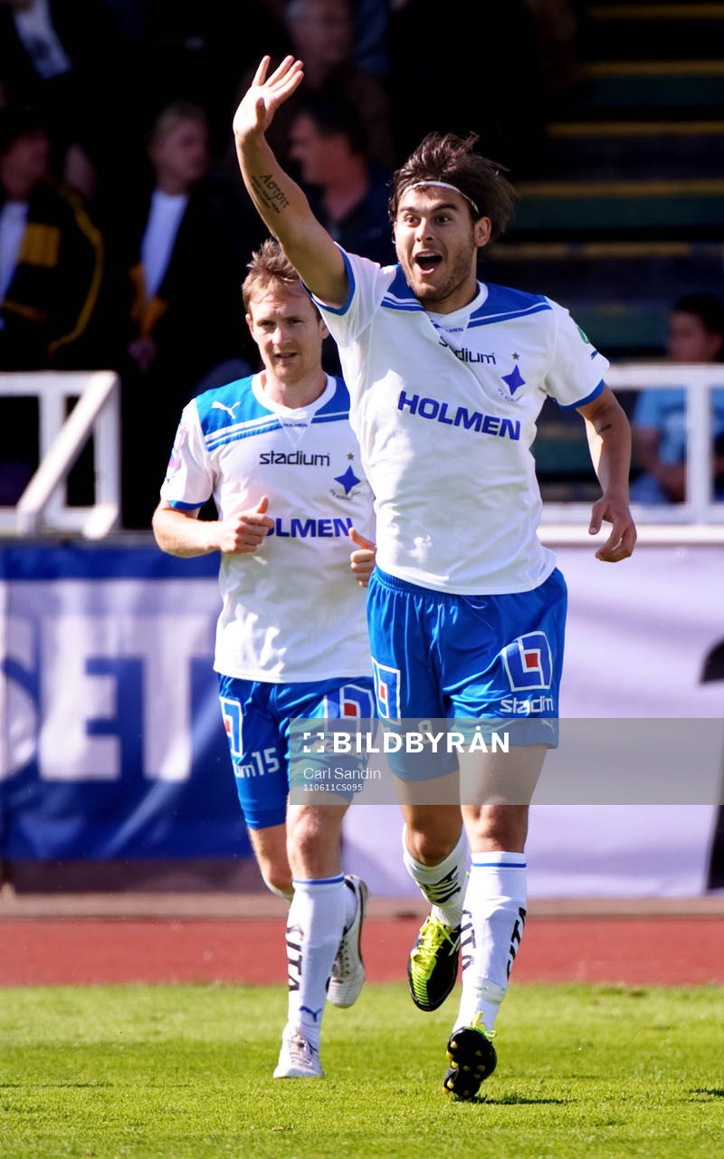 Astrit Ajdarevic, Norrköping, jubel