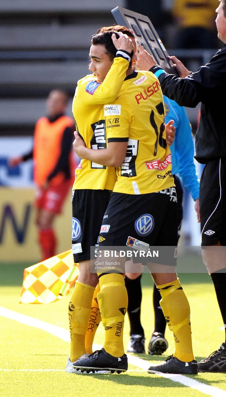 Richard Yarsuvat, Elfsborg. Allsvensk debut