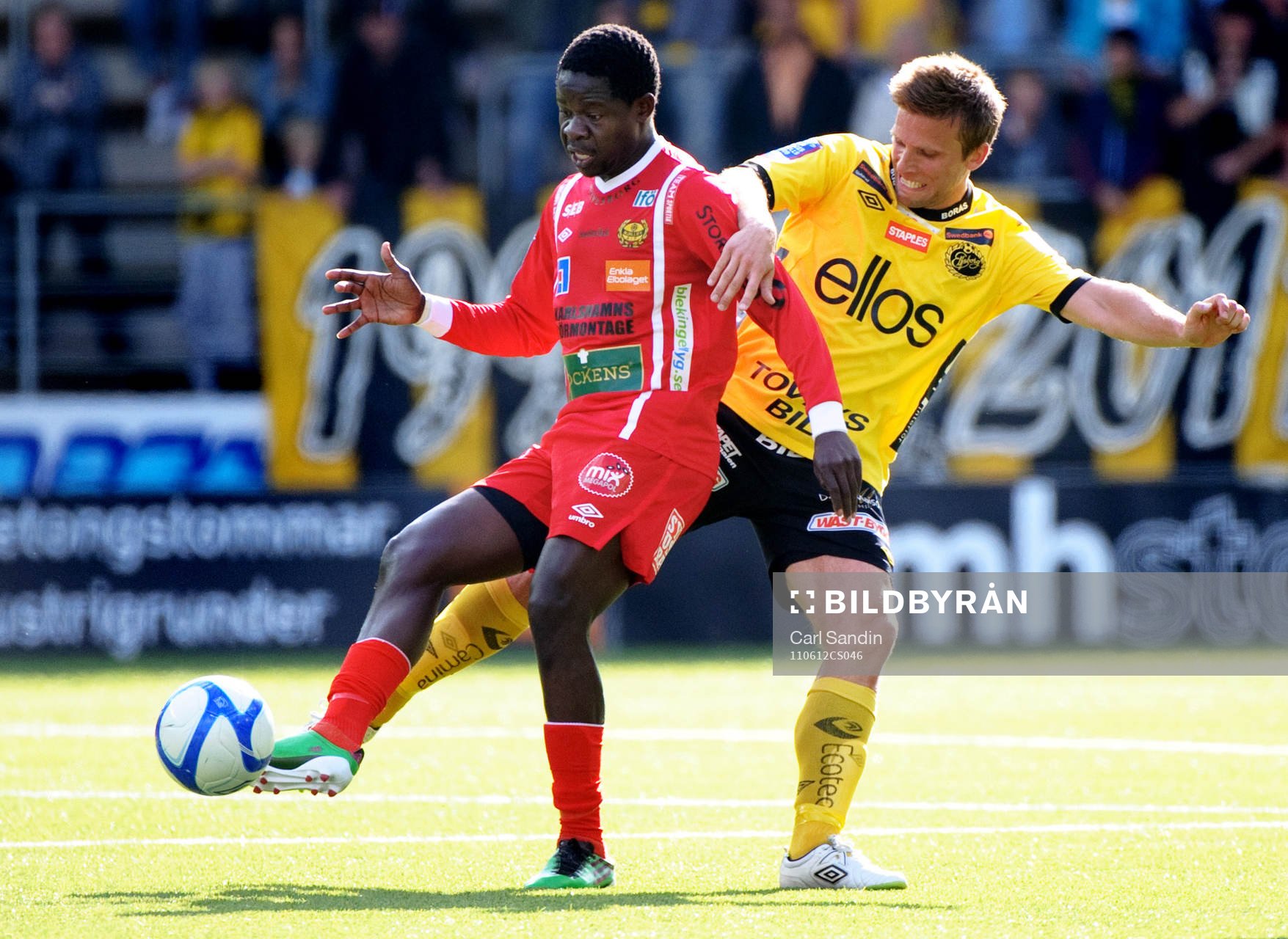 Patrick Osiako, Mjällby, Anders Svensson, Elfsborg